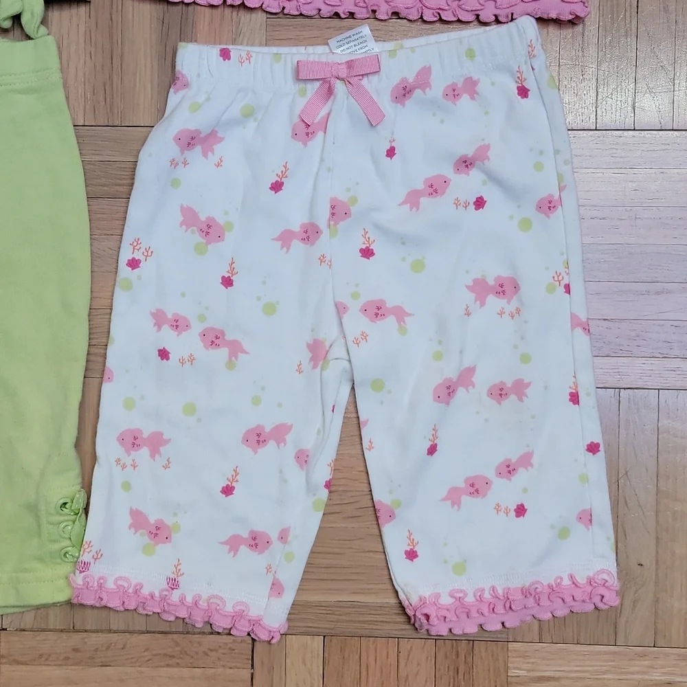 Gymboree lot of 2 Matching shirt & pants sets - like new - Picture 3 of 6